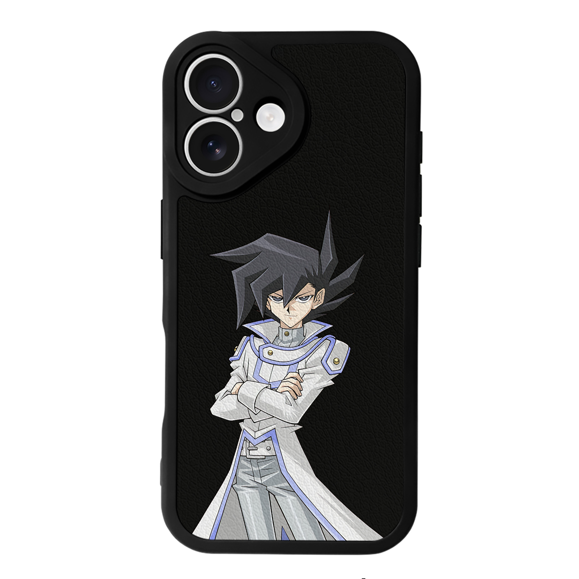 遊☆戯☆王 Yu-Gi-Oh! 【iPhone 16シリーズ対応】シリコンスマホケース（レザー調） 材質：シリコン